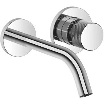 Dornbracht 36860664 Meta Pure Wall Mount Lavatory Faucet | QualityBath.com