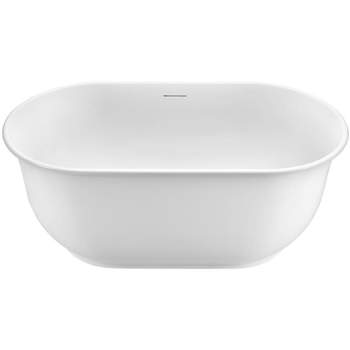 MTI S406-WH-GL Hamilton Freestanding Soaker Tub