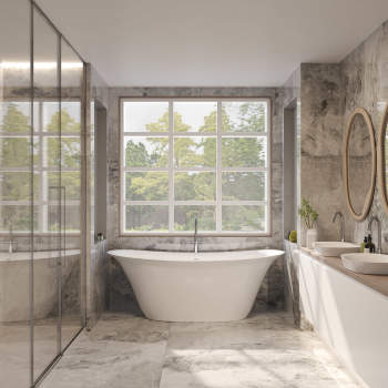 【楽天スーパーセール】 MTI S408-WH-GL Maricela Soaker Tub | QualityBath.com 美容液