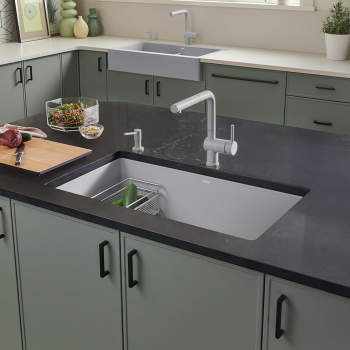 Blanco 443251 Linus Pullout Kitchen Faucet With Dual Spray