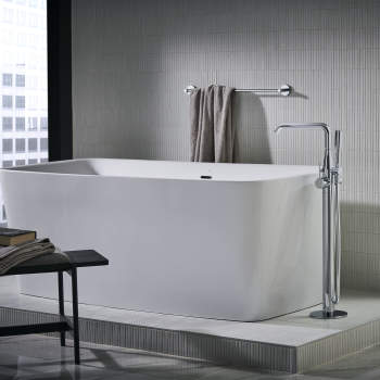 Grohe 23491A0A Essence Floorstanding Tub Filler | QualityBath.com