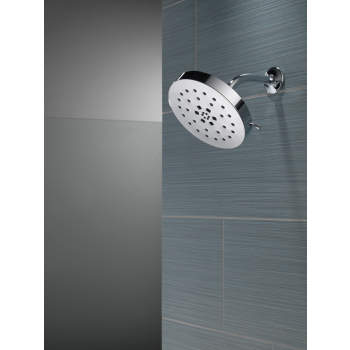 Delta 52488 Trinsic H2okinetic® 4-Setting Shower Head With Ultrasoak™ |  QualityBath.com