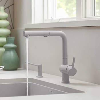 Blanco 526365 Linus Pullout Kitchen Faucet With Dual Spray ...