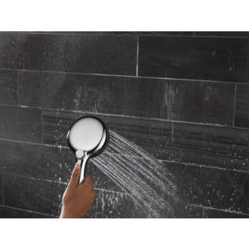 ヘレンド Delta 55884-CZ-PR 7-Setting Wall Mount Hand Shower | QualityBath.com