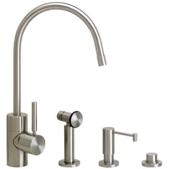 Waterstone 3800-3 Parche Suite Kitchen Faucet With Side Spray ...