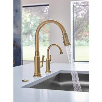 Brizo 63074LF Rook Pull-Down Faucet | QualityBath.com