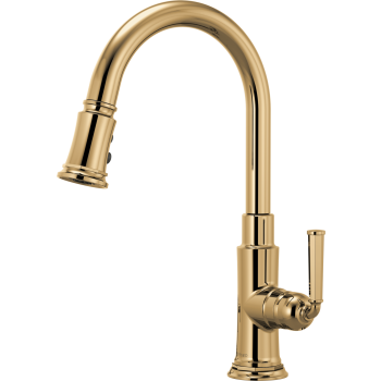 Brizo 63074LF-PC Rook Pull-Down Faucet | QualityBath.com
