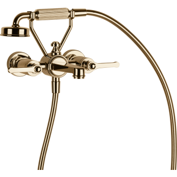 Gessi 65113 Venti20 Wall Mount Tub Filler With Handshower | QualityBath.com