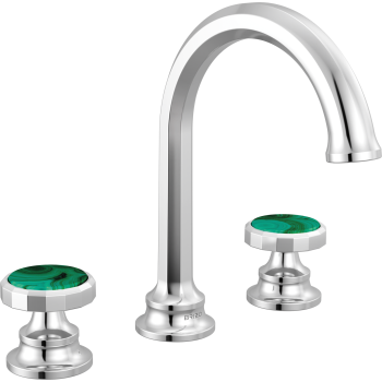 Brizo 65365LF-GLLHP Beauclere Widespread Lavatory Faucet-Arc Spout