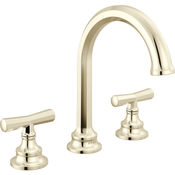 Brizo 65365LF-PGLHP Beauclere Widespread Lavatory Faucet-Arc Spout