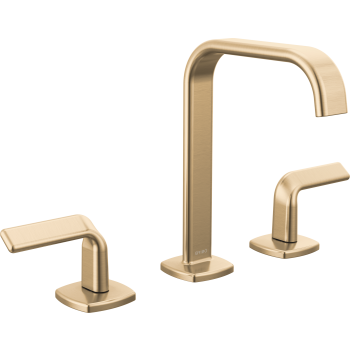Brizo 65368LF-GLLHP-ECO Allaria Widespread Faucet With Square