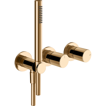 Gessi 70038#708 Habito Wall Mount Bath Mixeer Control Trim