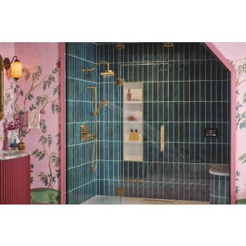 Brizo 83965-GL Beauclere Shower Arm And Flange | QualityBath.com