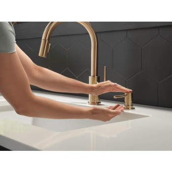 Delta 9159-AR-DST Trinsic Single Handle Pull Down Kitchen Faucet