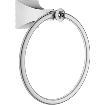 Crystal towel ring outlet