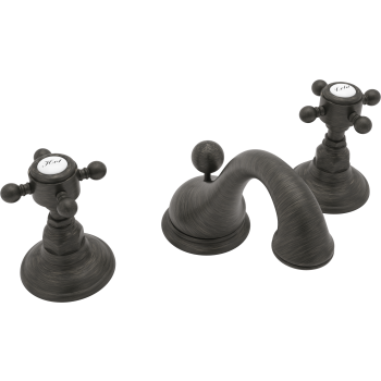 Rohl A1408LMPN-2 Viaggio C-Spout Widespread Lavatory Faucet
