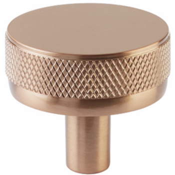Emtek Select 86655.CCKUS10B.KNKUS4 Knurled Cabinet Knob