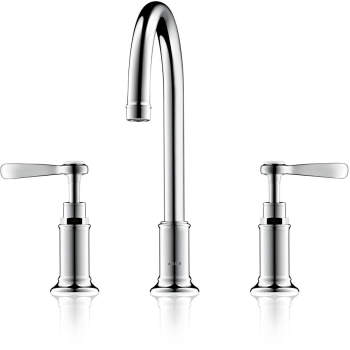 Axor 16514831 Montreux Widespread Faucet With Lever Handles 