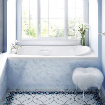 かわいい！ Amma BAMLRB00T-01 Ultra Bain Thermomasseur QualityBath.com | Tub 版画