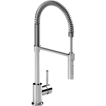 Riobel BI201SSBK Bistro Pull-Down Kitchen Faucet | QualityBath.com