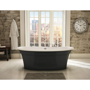 Maax 105744-000 Ella Sleek 6636 Freestanding Soaker Tub 