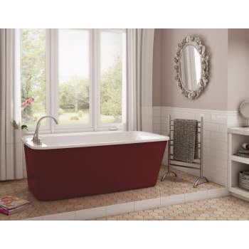 Maax 105798-000 Lounge Freestanding Soaker Tub | QualityBath.com