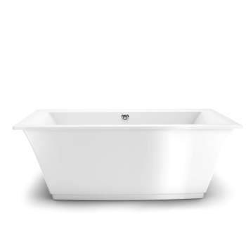Maax 105742-000 Optik 6636 F Freestanding Soaker Tub | QualityBath.com