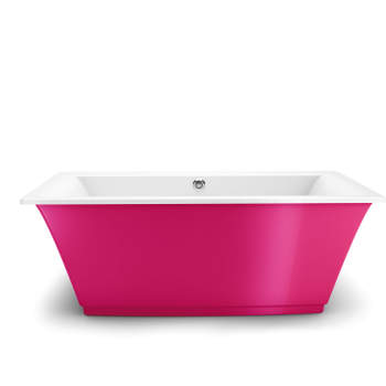 Maax 105742-000-001-100 Optik 6636 F Freestanding Soaker Tub