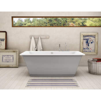 Maax 105742-000 Optik 6636 F Freestanding Soaker Tub | QualityBath.com