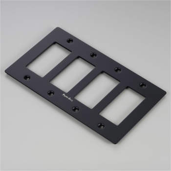 Buster + Punch 4 Gang Wall Plate image-1