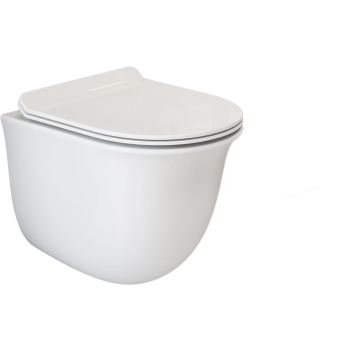 Icera C-5510.01 Lily Wall Hung Toilet | QualityBath.com