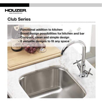 Houzer MS-1708 Club 6-1/4