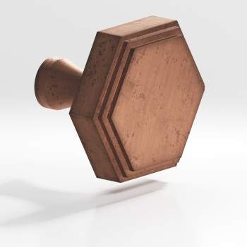 Colonial Bronze cabinet knobs image-4