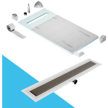 QM Drain shower bases image-2