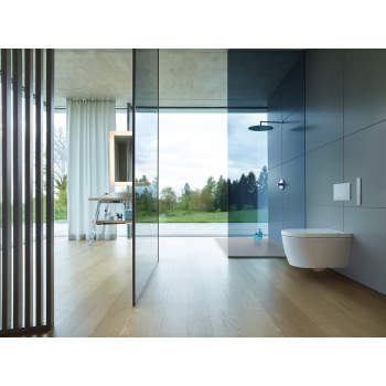 Duravit 218901+612000 Me By Starck One Piece Rimless Toilet With 