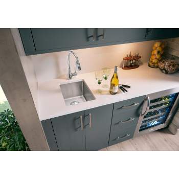 Bar top sink base