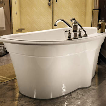 Ella Sleek 6636 Freestanding Soaker Tub, How To Install Maax Freestanding Bathtub