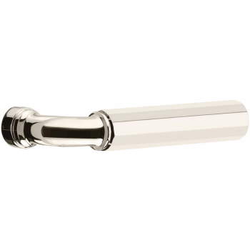 Select R-Bar Faceted Lever with Modern Rectangular Rosette