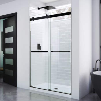 Framed sliding shower door chrome towel bar with clear acrylic brackets store