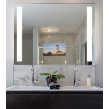 Electric mirror with tv cheap