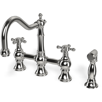 爆買い 英語 Graff G-4845 Side With Faucet Kitchen Bridge Canterbury 置物、オブジェ