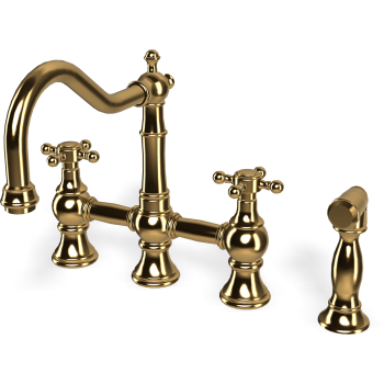 OUTLET SALE- 訳あり品など大放出 Kitchen Bridge Canterbury G-4845 Graff Faucet Side With 置物、オブジェ