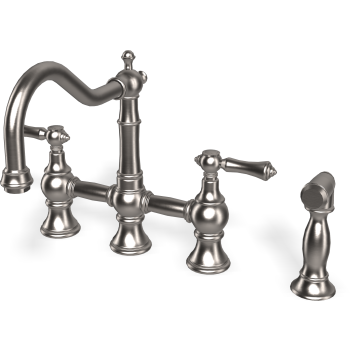 おすすめ G-4845 Graff Canterbury Side With Faucet Kitchen Bridge 置物、オブジェ