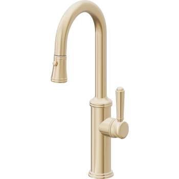 Robinet De Cuisine Coulissant California Faucets – Modèle K10-101-33-PN – Nickel Poli – Neuf