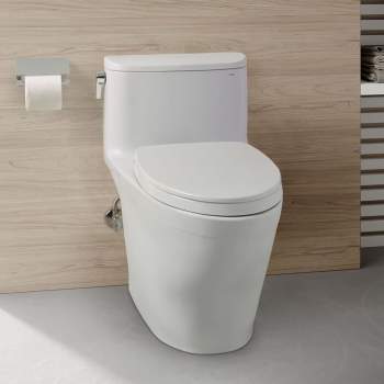 Nexus® Two-Piece Toilet, 1.28 GPF, Elongated Bowl | TOTO USA