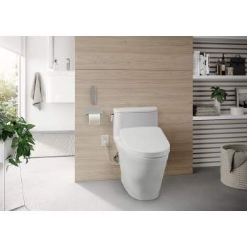 Toto Mwcefg Nexus One Piece Toilet And Washlet 1 28 Gpf Qualitybath Com