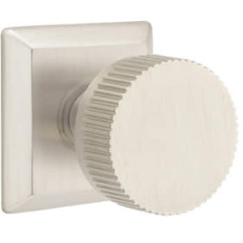 限定価格セール！ Emtek Knob Knurled Straight Select 8231US19.CCUS26.SKKUS14 トップス
