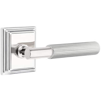 Emtek C8261US26.TAUS26.SKUS3NL Select Straight Knurled Lever