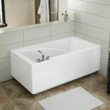 Maax 410008-000 Modulr 6032 Corner Soaker Tub | QualityBath.com