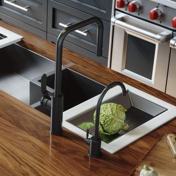 Rohl MY56D1LMMB Myrina Pull Down Kitchen Faucet With U-spout ...